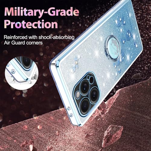 Coque iPhone 15 Pro Max antichoc avec anneau support et protection écran - 4