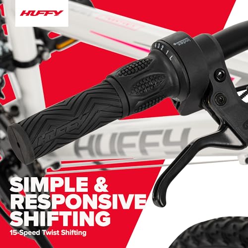 Huffy North Peak 26-Inch Mountain Bike, Durable Hi-Ten Steel