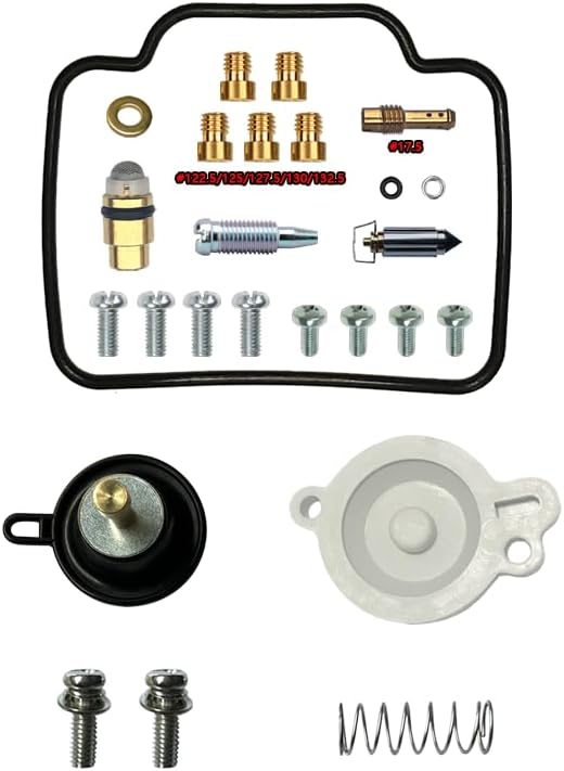 Super Sherpa KL250 KL250G motorcycle carburetor repair Kit 2000-2010 KL 250 KL 250G carburetor rebuild kit (repair kit,float,aircut)