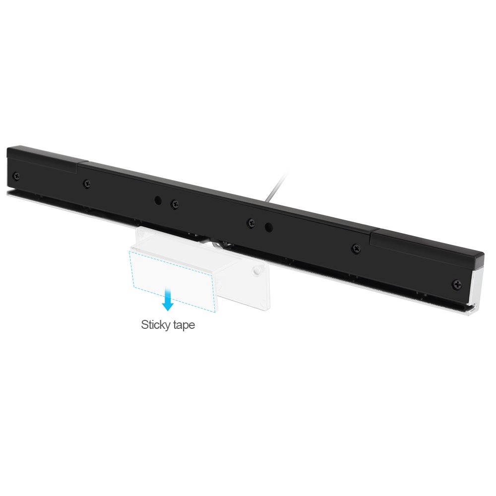 Wii Sensor Bar, Lavuky WS04 Wii Motion Sensor Bar Wired Infrared Ray Sensor Bar for Nintendo Wii/Wii U Console