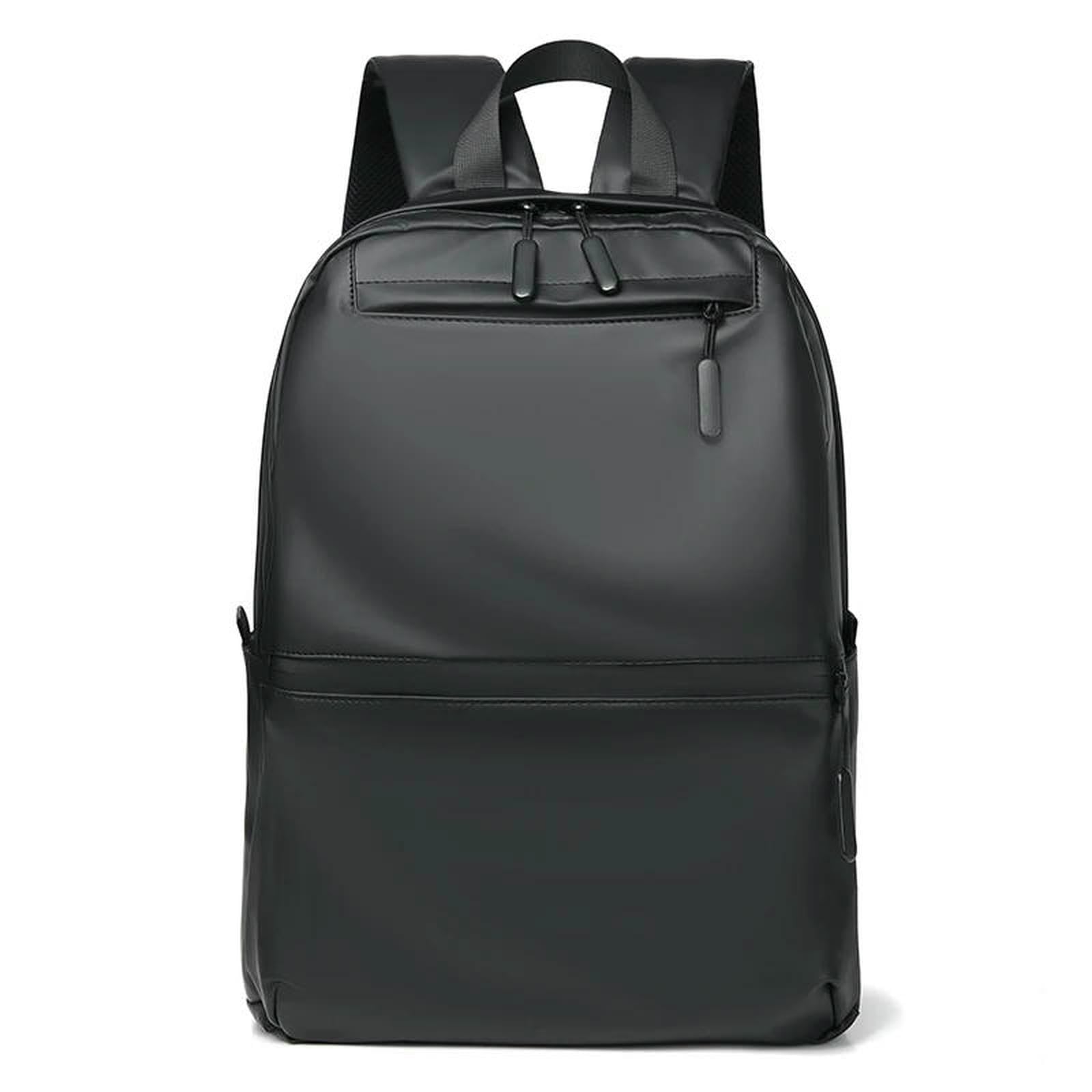 Zaino per Laptop da Viaggio 15,6 Pollici – Business Unisex Resistente all'Acqua con Porta di Ricarica Uomo-Nero
