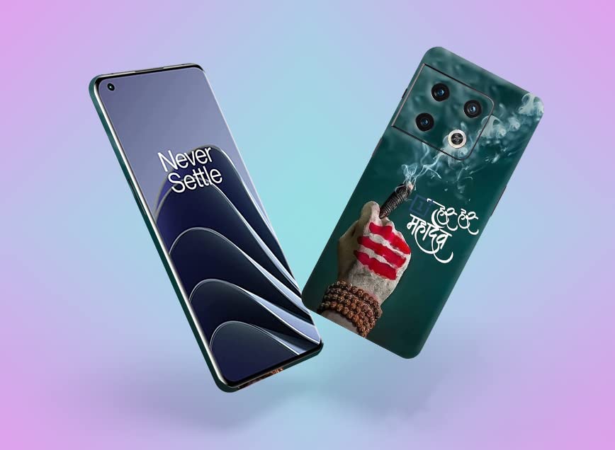 Image of Har Har Mahadev Skin Back Protector Film Ultra Thin Scratch Resistant Vinyl (Not Case and Cover) for OnePlus 10 Pro 5G