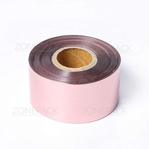 Miniatura 5 de ZONEPACK Papel de aluminio de estampado en caliente colorido (rosa rosa)