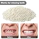 50 g Zahn Solide Gel Temporär Zahnreparatur Set Thermisch Fitting Perle Zähne Pellet Klebstoff Falsche Zähne für Halloween Zahnschutz Zahnfüllung Reparaturset Fehlend Gebrochenen Zahn