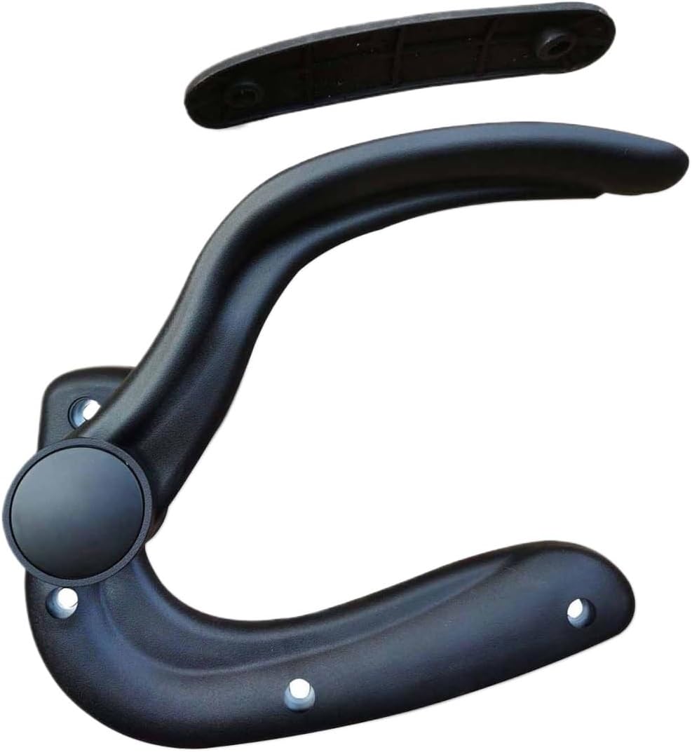Compatible for Herman Miller Aeron Chair Adjustable Armrest Pair with Pad Replacement Parts(Stone)