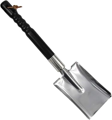 DOITOOL Garden Shovel Folding Shovel Multitool Camping Shovel Outdoor Shovel for Snow Shoveling Backpacking Fishing Gardening Black