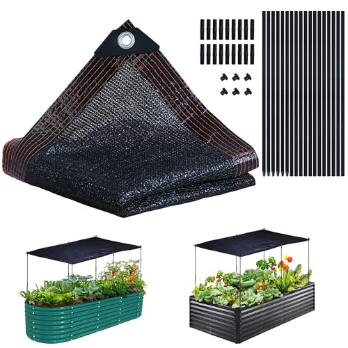 Garden Shade Cloth Kit for Raised Beds, 78.7'x39.4'...