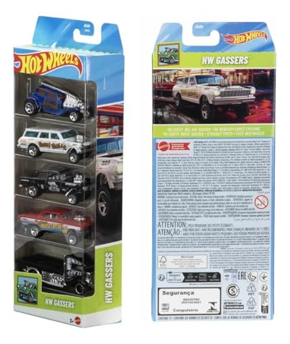 Hot Wheels HW Gasser Fast Bed Hauler - Camion Noir - Échelle 1/64 - 2025 - Neuf