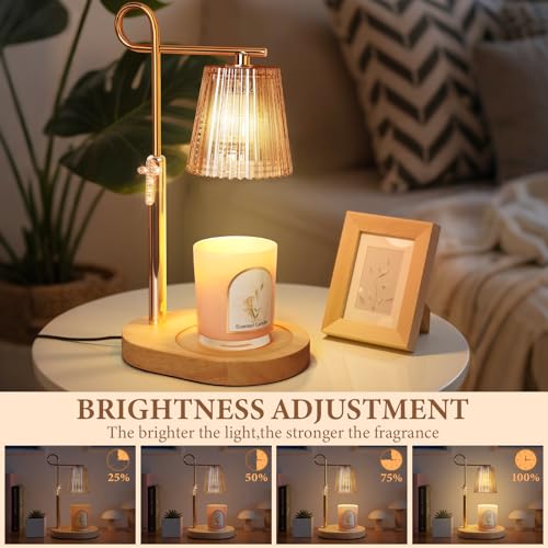 SHARE&CARE Candle Warmer Lamp with Timer & 4 Dimming Modes - Image 3