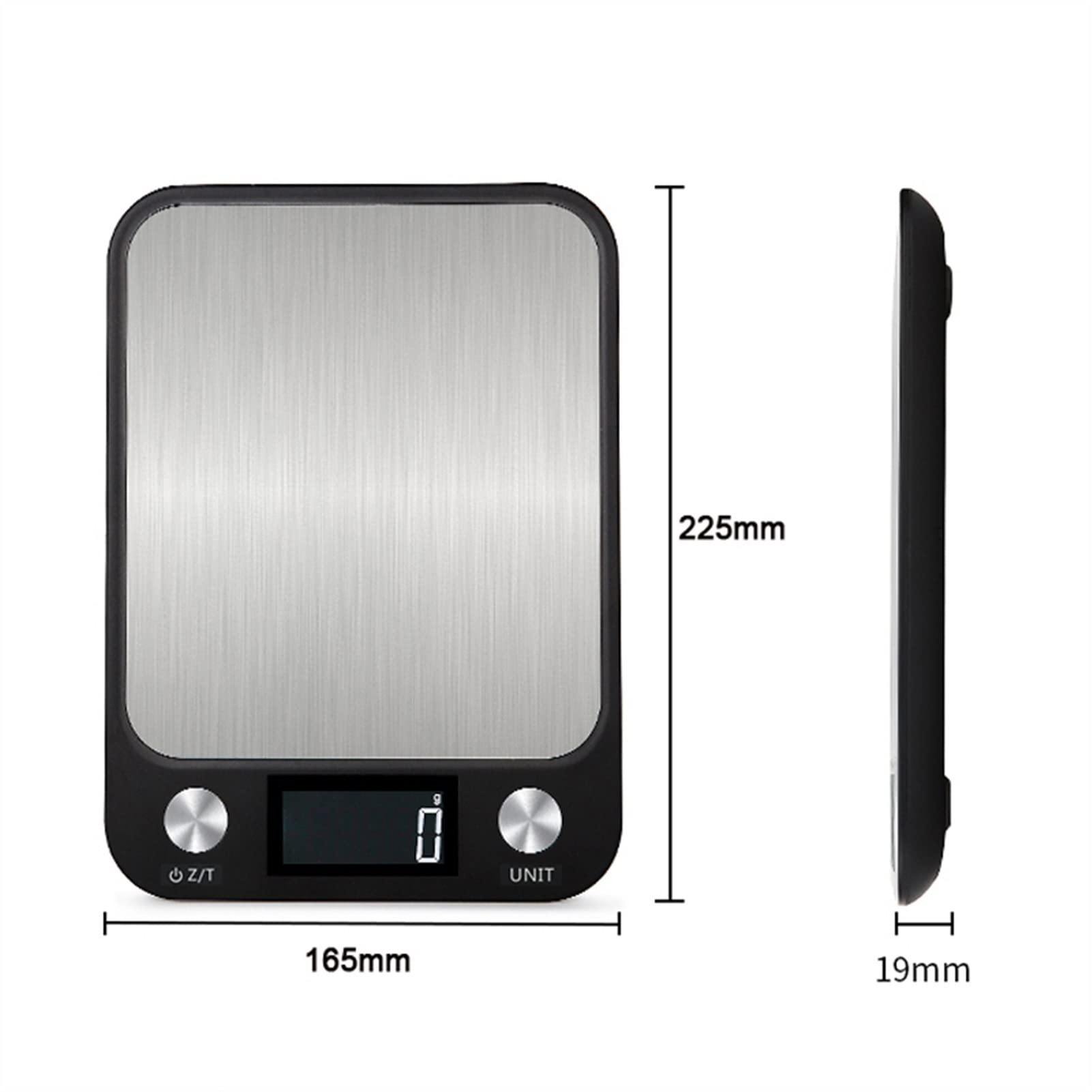 Báscula de Cocina Digital Multifuncional de 10 kg/1 g, balanza de Acero Inoxidable, Pantalla LCD, balanza de Cocina, Accesorio de Cocina