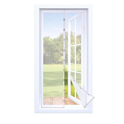 EASYmaxx Fliegengitter Tür mit Magnetverschluss | 100 x 210 cm
