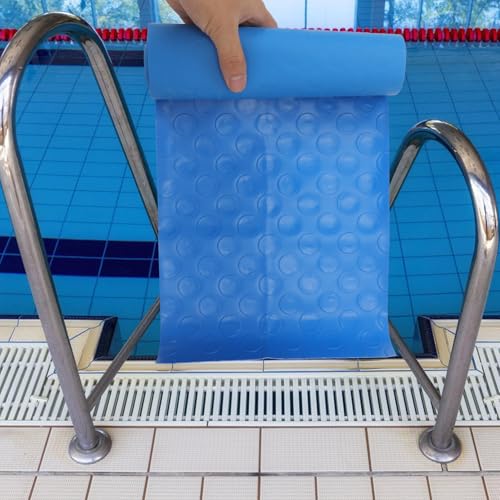 Alfombrilla antideslizante para escalera de piscina, 2 piezas miniatura 7