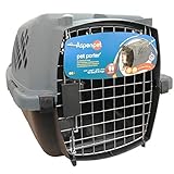 Pet Taxi Traditional Portable Dog Kennel in Gray Size: Medium (11.84' x 15.2' x 23')