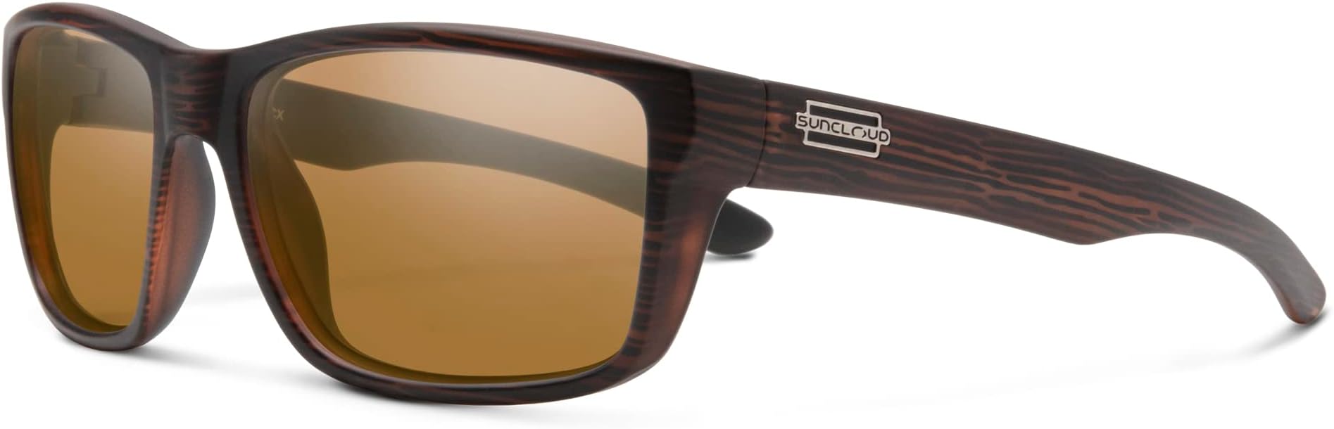 Burnished Brown Frame , Brown Polycarbonate Lenses : Suncloud Mayor Polarized Sunglasses