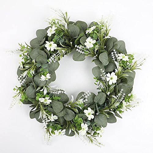 Guirlande d'eucalyptus artificiel grand champagne pour décoration de Noël et table de fête