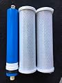 GE SmartWater Reverse Osmosis Complete Compatible RO Filter Set GXRM10G, GXRM10RBL Filter 50 GPD by Clear Hydro