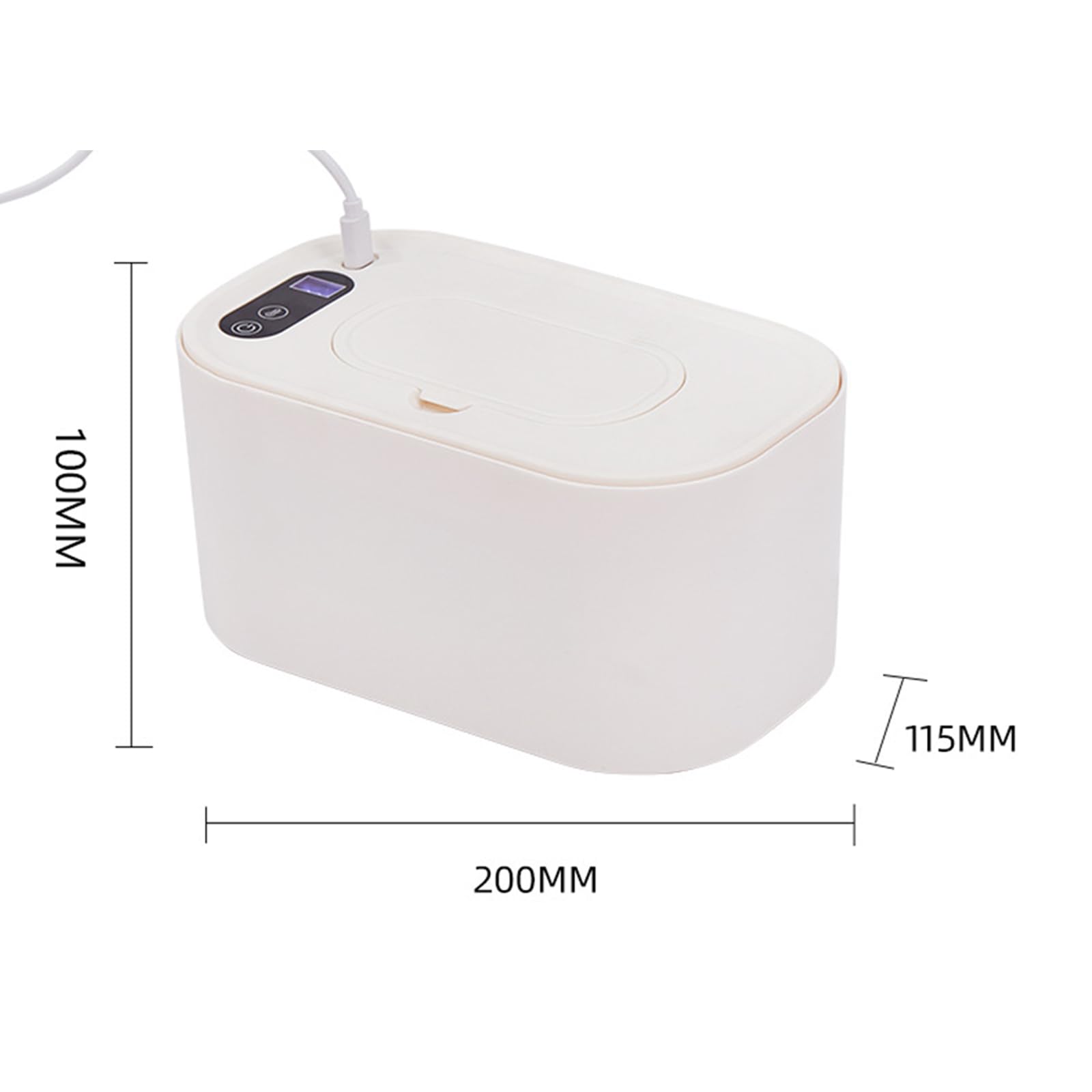 Scaldabagno portatile con 80, grande capacità, B | Temperatura costante, display a LED regolabile a 5 livelli, grande capacità può contenere 80, sicuro e portatile