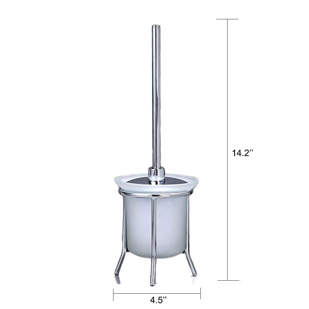 Porta Cepillo Inodoro Acero Inoxidable Cepillo WC Pared Fácil Instalado Perfecto Para Baño