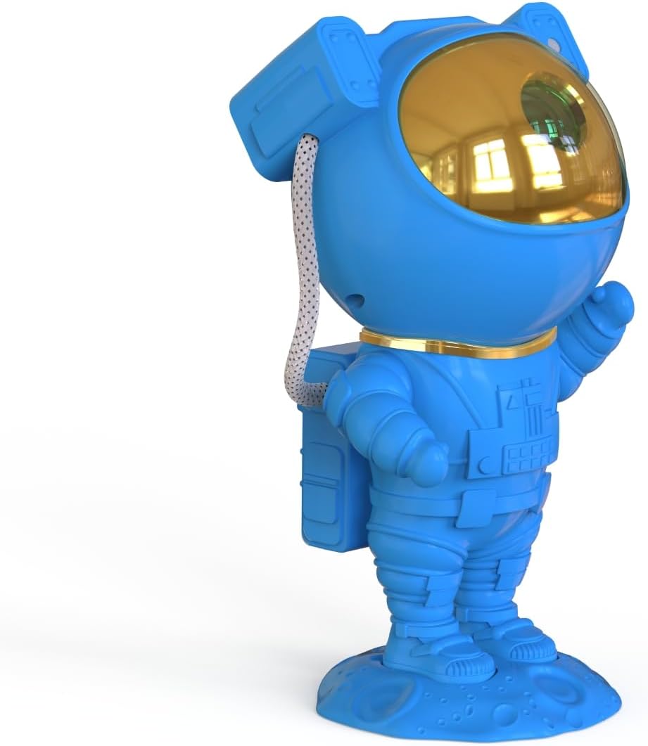 SFOUR Astronaut Galaxy Projector Night Light?Lights for Bedroom,Kids Room Decor Aesthetic, Adjustable Head Angle,Gift for Kids Adults Home Party Ceiling Decor?Christmas Gift Blue