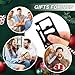 Survival Credit Card Multitool, 11 in 1 Beer Opener Survival Card Tool,Wallet Multitools Card Perfect for Fathers Men Gadgets Stocking Stuffers for Men (12 PCS) (Black)