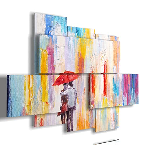 duudaart soggiorni Moderni Quadro Astratto 09 multilivello