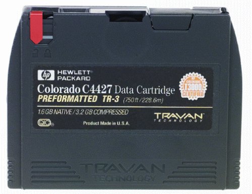Hewlett Packard C4427A TR-3 Travan Data Cartridge 3.2GB (1-Pack)