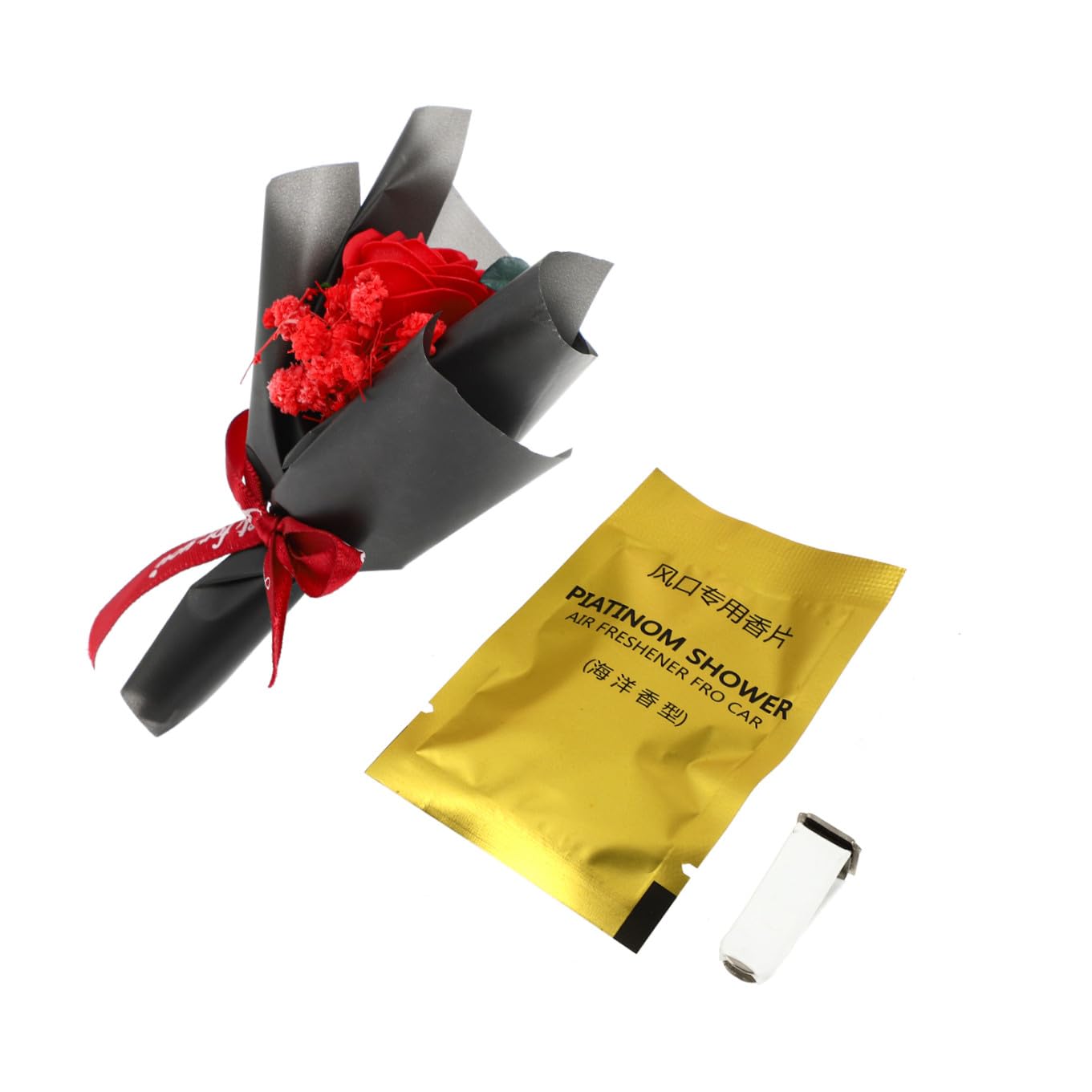 iplusmile 4pezzi Fiore Immortale Clip Per Ventilazione Auto Decorazione Unica Per Bocchette Aria Diffusore Di Profumo Per Auto e Casa Design Elegante e Adorabile Da Donna
