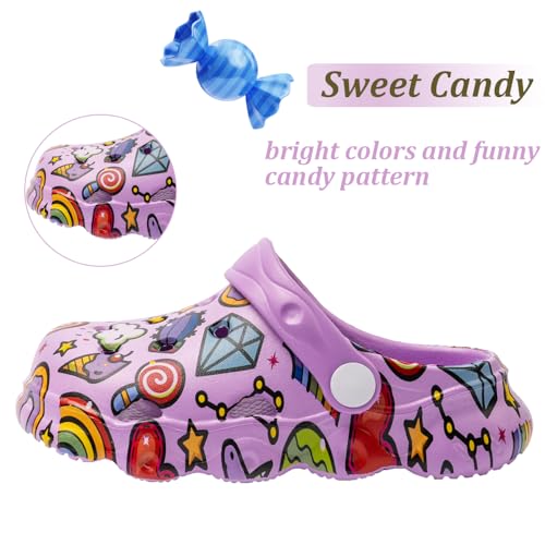 Image of Kids Clogs Boys Girls Toddler Dinosaur Slip on Slide Garden Shoes Cartoon Beach Pool Kids Clog Sandals Slippers Water Clogs
