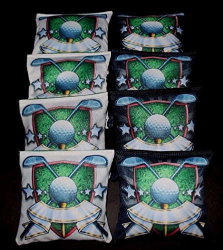 Golf Club Masters Champion 8 Regulation Cornhole Bean Bags B269