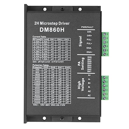 Contrôleur PWM DM860H anti-surchauffe pour moteur pas à pas 2 phases