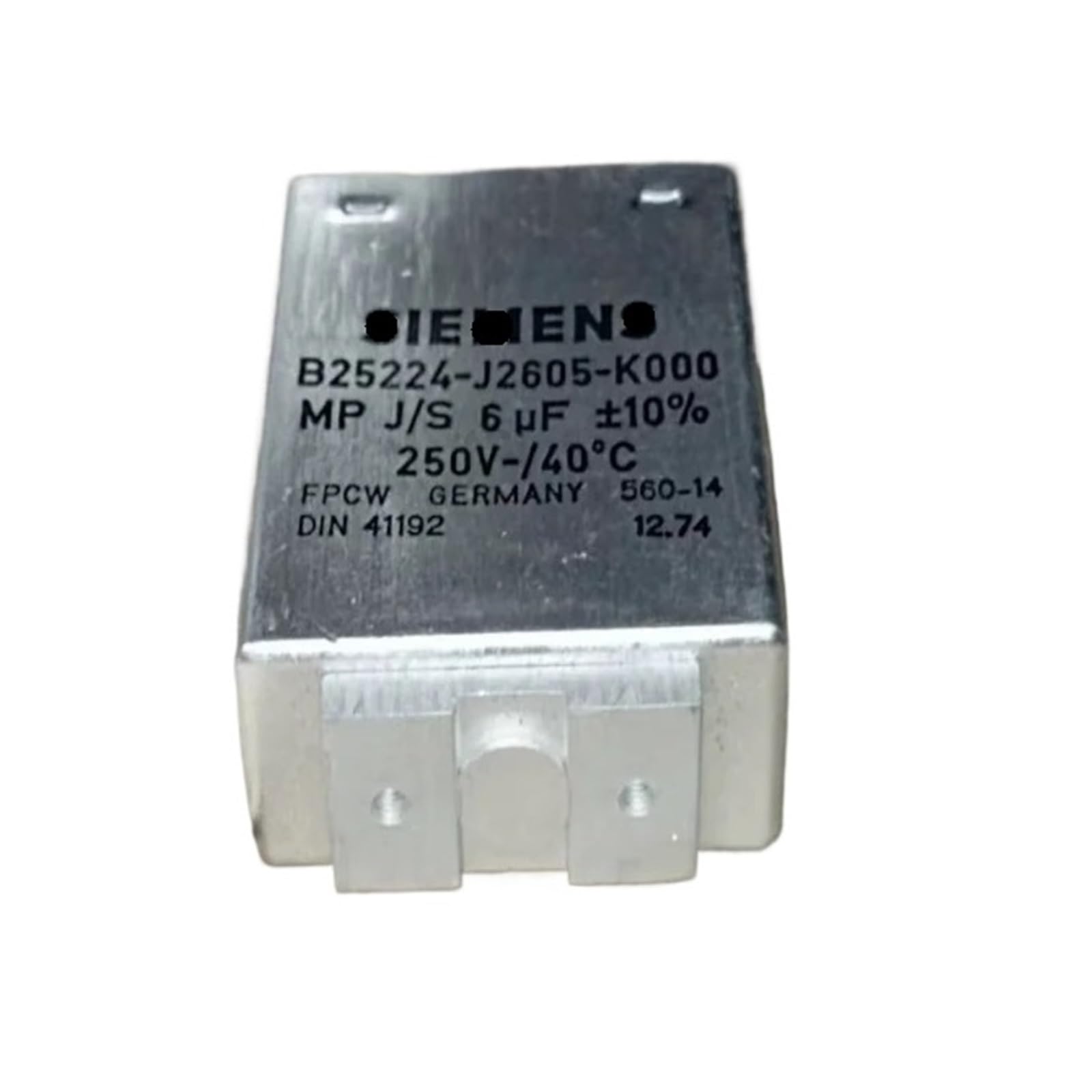 KSZHZYMGX 6UF 250V 15UF 250V 25UF 250V oil immersed capacitor(15UF 45X35X54MM)
