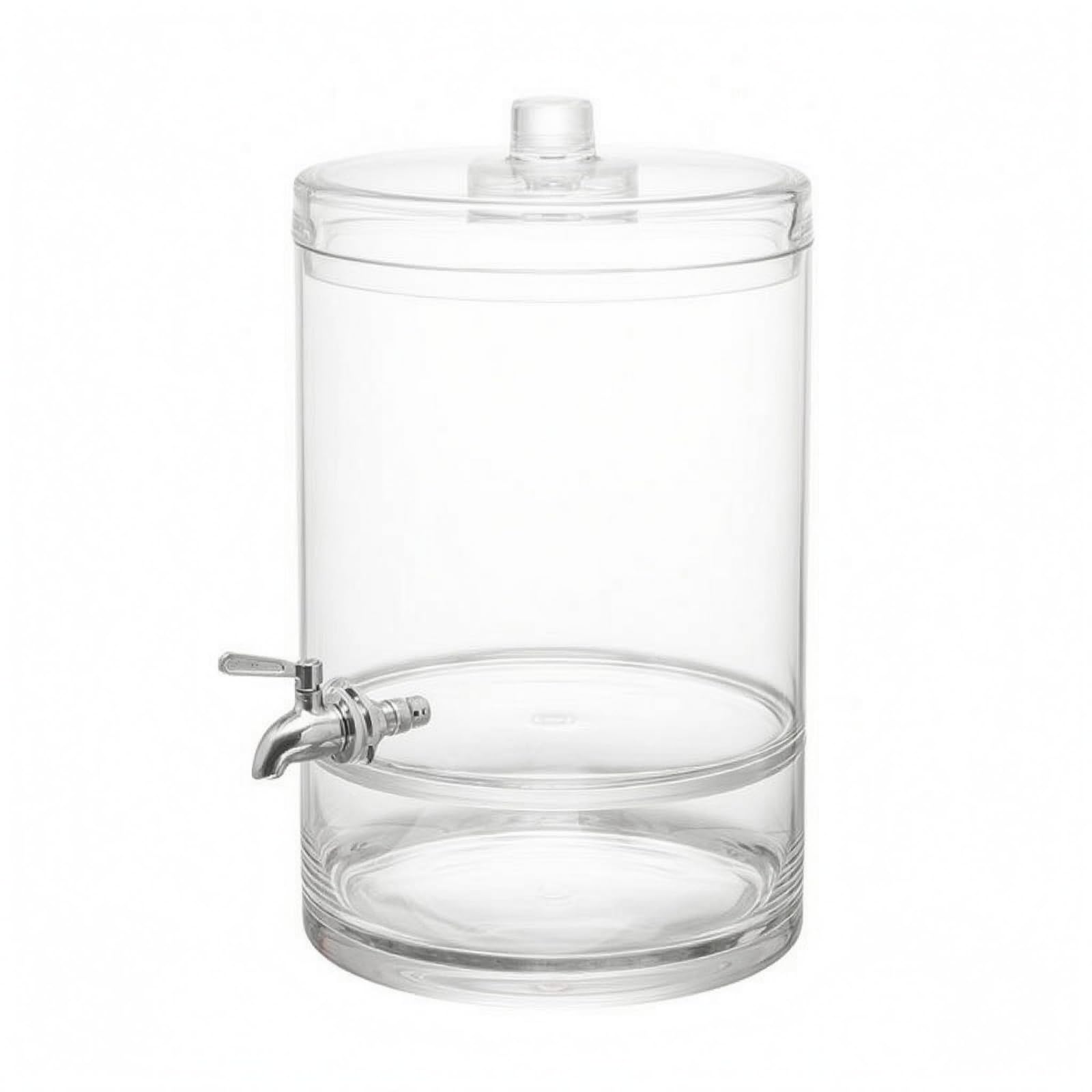 Contenitore Bevande con Rubinetto Alimentare Distributore con Rubinetto Stabile Articolo Cucina, GZ1003-8900 Trasparente, 8.9L, H413xD297mm