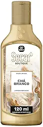Limpador Perfumado Concentrado 1x120ml – Limpeza Profunda com Fragrâncias Exclusivas que Perfumam Seu Lar com Durabilidade, Eficiência e Suavidade. Mais Bem-Estar para o Seu Dia a Dia. (Chá Branco)
