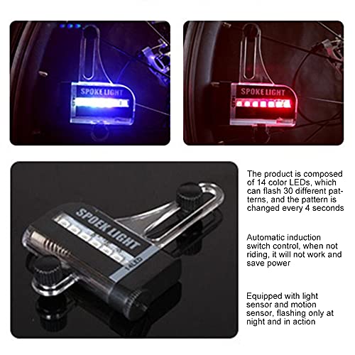 Luci per Ruote Bici, Luci per Raggi di Bicicletta