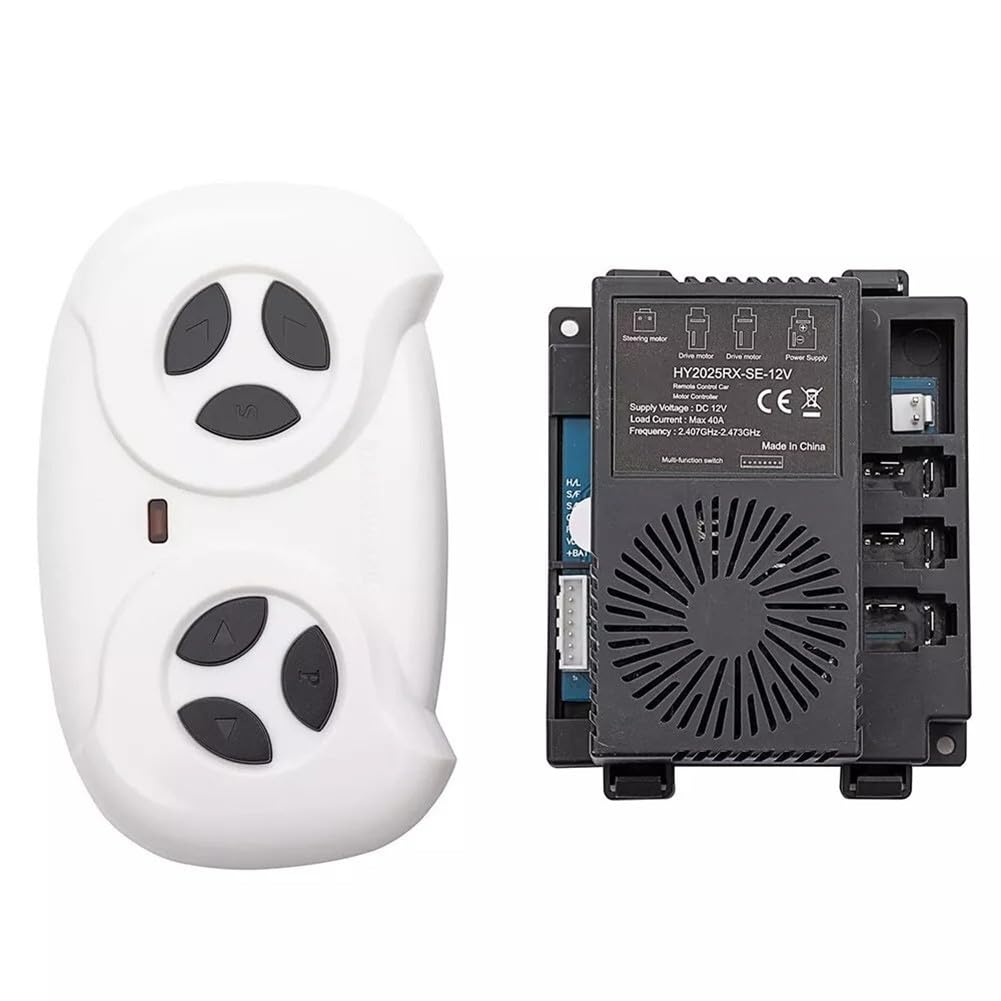 Récepteur HY2025RX-SE 12V boîte de rechange noir en ABS métal pour télécommande voiture