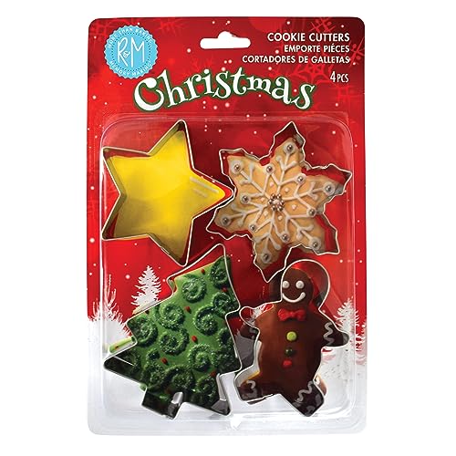 R&M Holiday & Christmas Cookie Cutter Set...