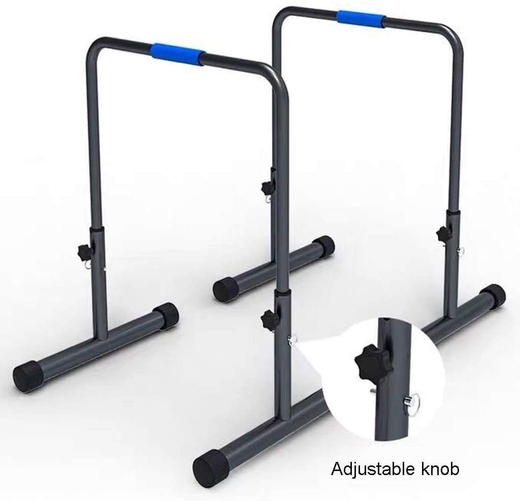 Buy Adjustable Dip Bars, Full Set Dip Up Stand Station Tricep Strength