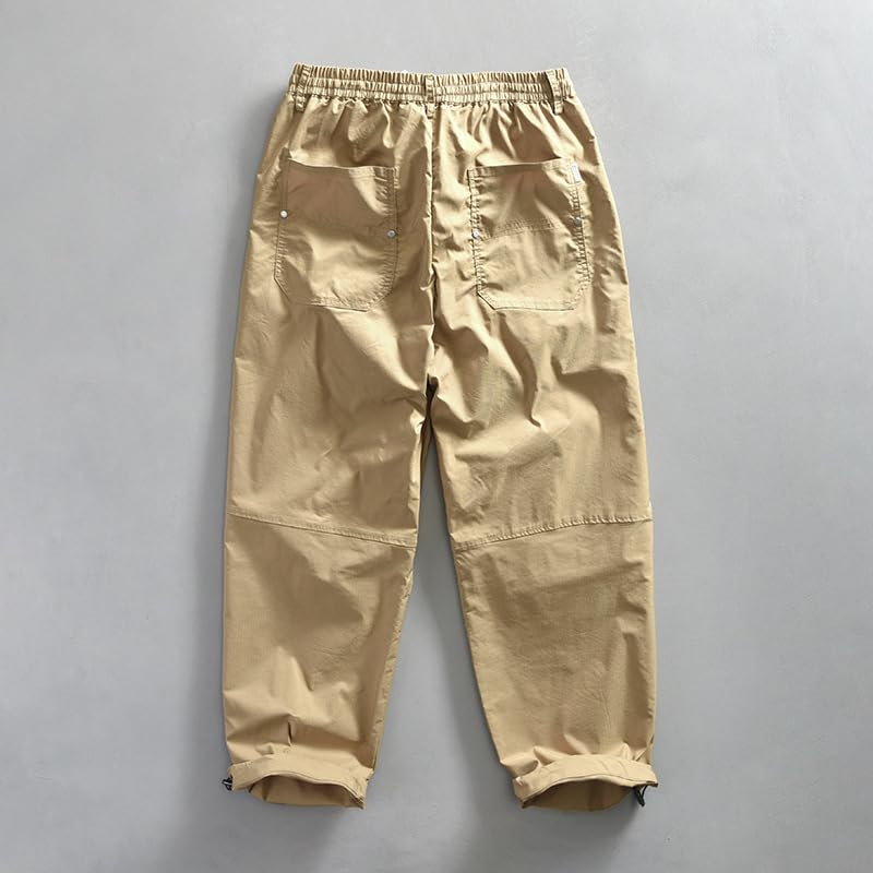 Pantalons décontractés vintage avec finitions de qualité supérieure