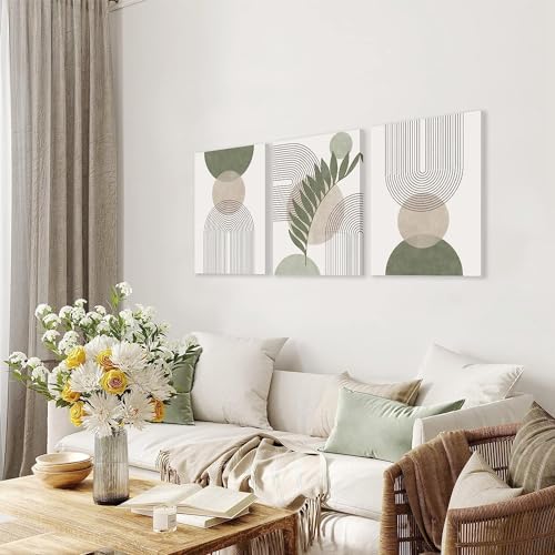 Poster abstrait moderne bohème pour décoration murale salon et chambre - 3