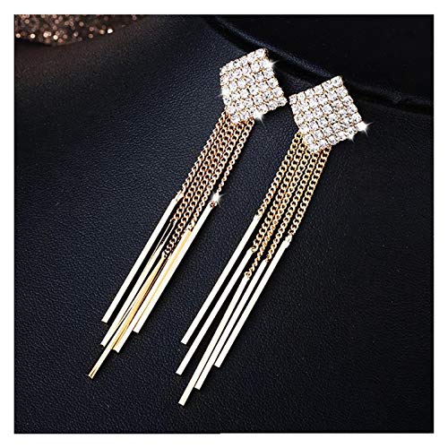 SHUTING2020 Geburtstagsgeschenk Ohrringe Neue Quaste Ohrringe Weibliche Temperament Netto Red Hochwertige Reine Silber Ohrringe Lange Ohrringe Trend Frauen Ohrringe (Color : A) Cover