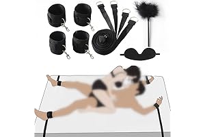 Sex Bondage BDSM Kit Bed Restraints Set: Enhance Your Intimate Encounters