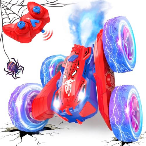 Dolanus Remote Control Car, Spider RC Cars for 3 4 5 6 7 8 10 12 Year Old Boys, Toys for Ages 8-13, Toys Boys 3-5, Gifts for Boys Kids Toddlers Birthday