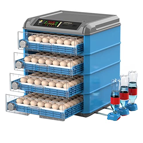 Incubadora de huevos para incubar aves de corral, totalmente automática con control de temperatura y volteador automático de huevos