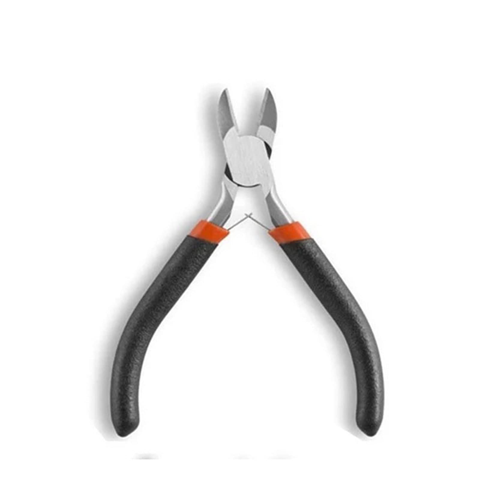 JINGYAN Alicates universales 1pc Electronic Tongs Diagonal Side Cutting Pincers Cable Wire Cutter Repair Precision Pliers Set Clamp(Yellow)