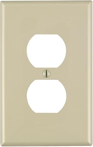 Leviton - Placa de interruptor de pared de 1 unidad, PJ8-I