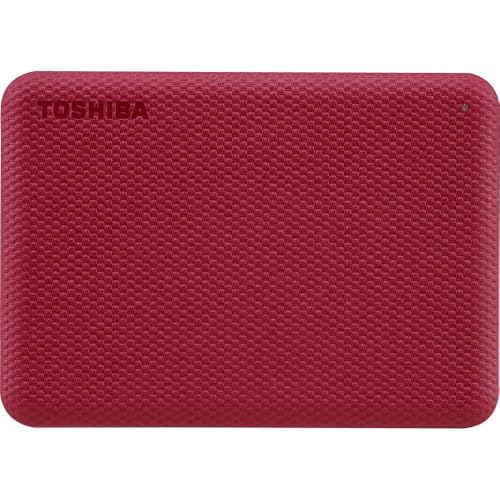 TOSHIBA Canvio Advance 2.5" 2TB USB 3.1 Rojo Rugged