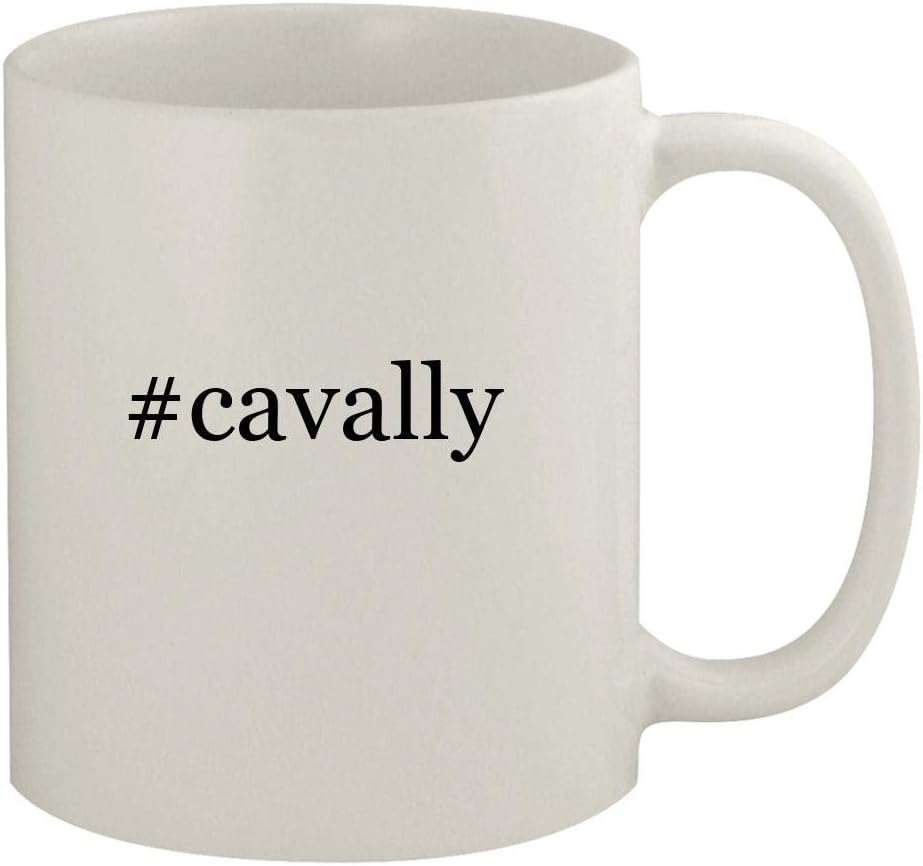 #cavally - 11oz Ceramic White Coffee Mug, White