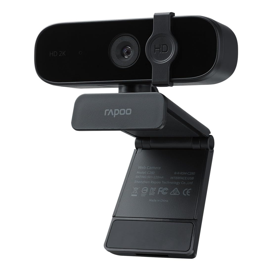 Rapoo XW2K Kamera internetowa 2560 x 1440 pikseli USB 2.0 Czarny