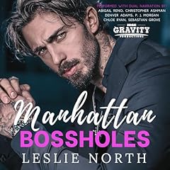 Manhattan Bossholes Audiolibro Por Leslie North arte de portada