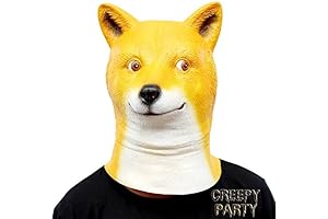 CreepyParty Dog Masks For Germ Protection
